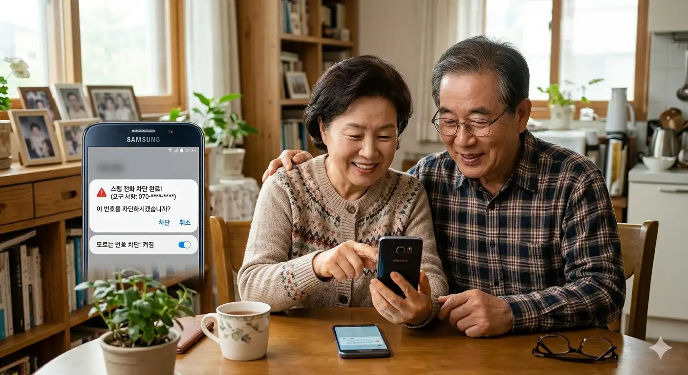 부모님 스팸전화 차단 버튼 찾는 방법과 설정 완전 정복 가이드